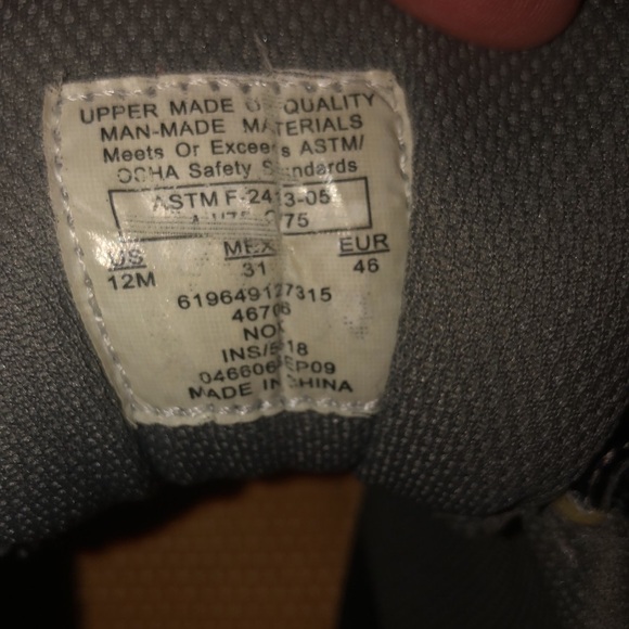 Rustler Advantage Men’s sneakers size 12, Steel Toe - Picture 11 of 13